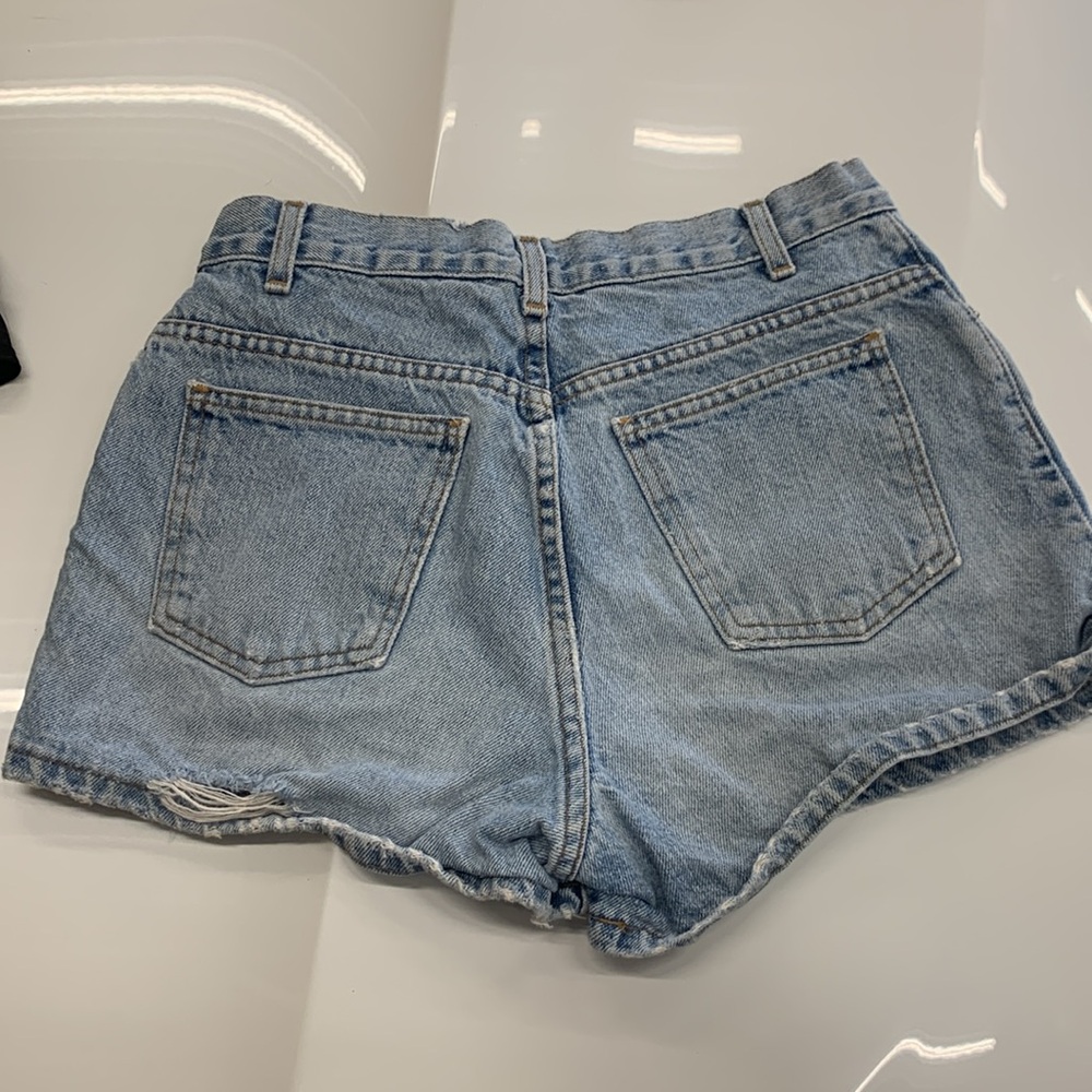 J.Crew denim shorts flat front - Picture 2 of 2